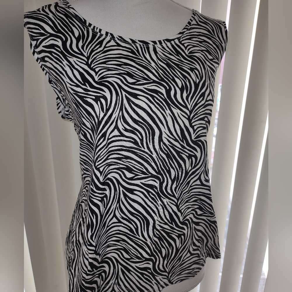 Zebra Tank Top XL